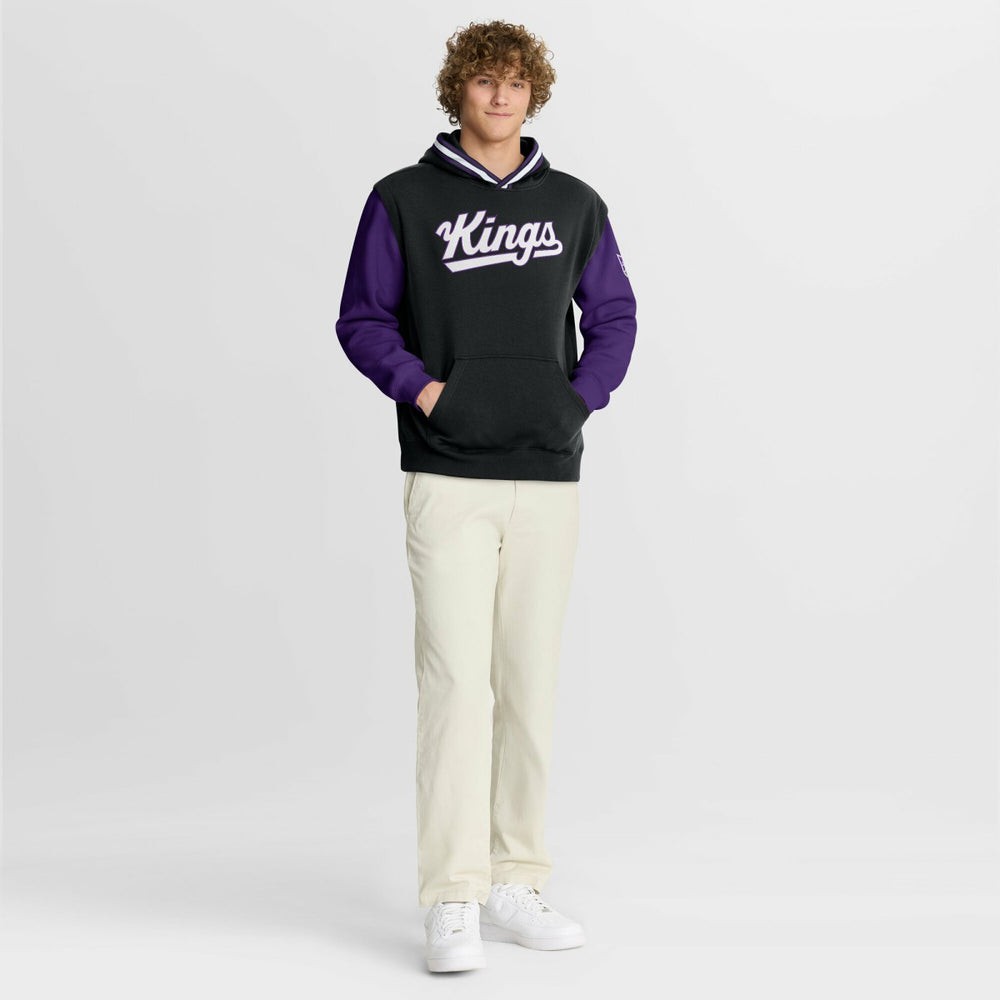 Sacramento Kings Half Court Shot Clock Fastbreak Hoodie - Black/Purple shop