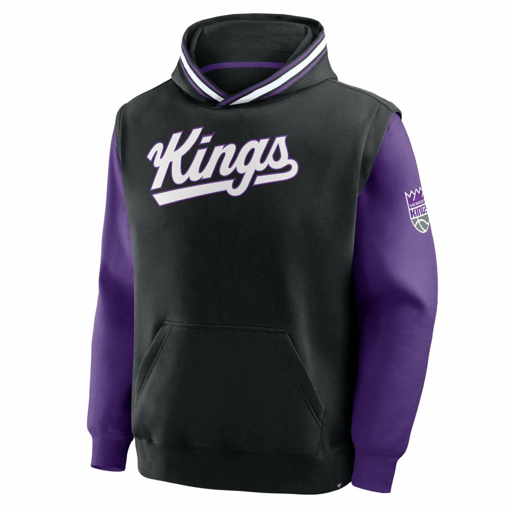 Sacramento Kings Half Court Shot Clock Fastbreak Hoodie - Black/Purple shop