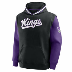 Sacramento Kings Half Court Shot Clock Fastbreak Hoodie - Black/Purple shop