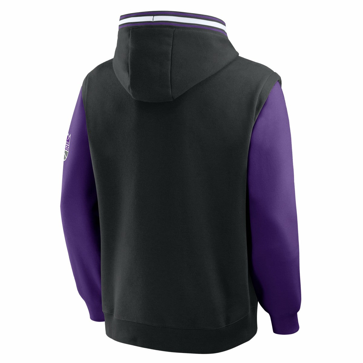 Sacramento Kings Half Court Shot Clock Fastbreak Hoodie - Black/Purple shop