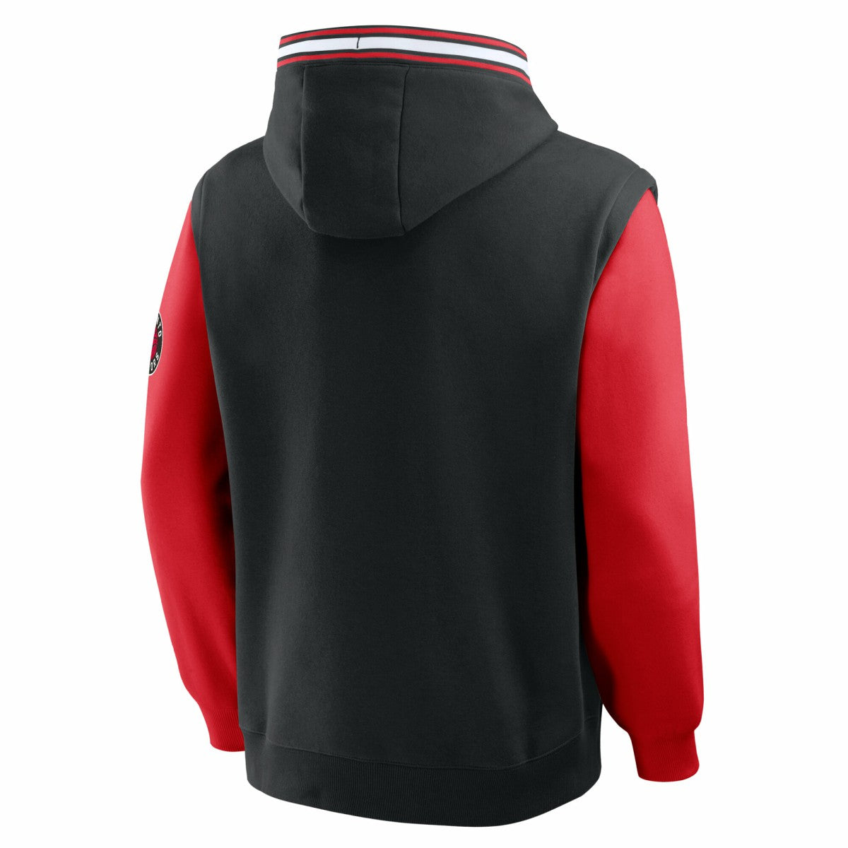 Toronto Raptors Half Court Shot Clock Fastbreak Hoodie - Black/Red on sale
