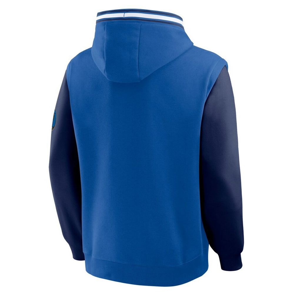 Dallas Mavericks Half Court Shot Clock Fastbreak Hoodie sale - Blue/Navy sale