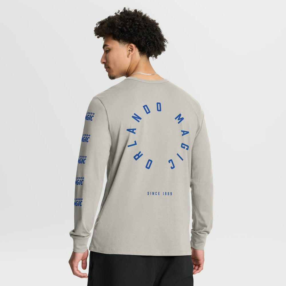 Orlando Magic Crossover Collection Ball Screen Action Premium Long Sleeve T-Shirt - Cream online
