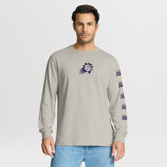 Phoenix Suns Crossover Collection Ball Screen Action Premium Long Sleeve T-Shirt - Cream on sale