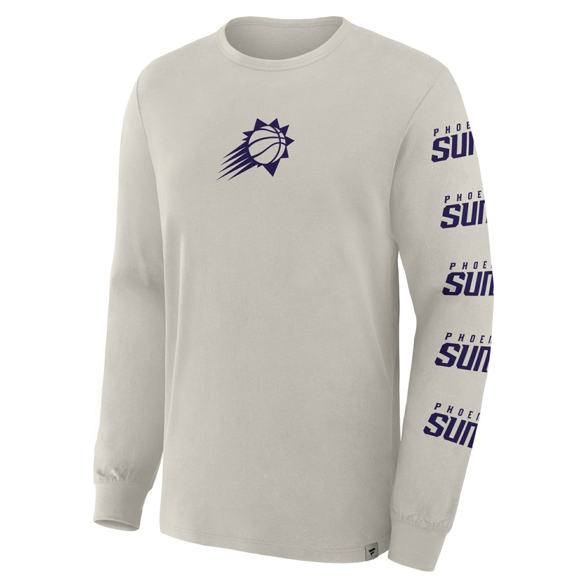 Phoenix Suns Crossover Collection Ball Screen Action Premium Long Sleeve T-Shirt - Cream on sale