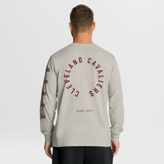 Cleveland Cavaliers Crossover Collection Ball Screen Action Premium Long Sleeve T-Shirt sale - Cream outlet