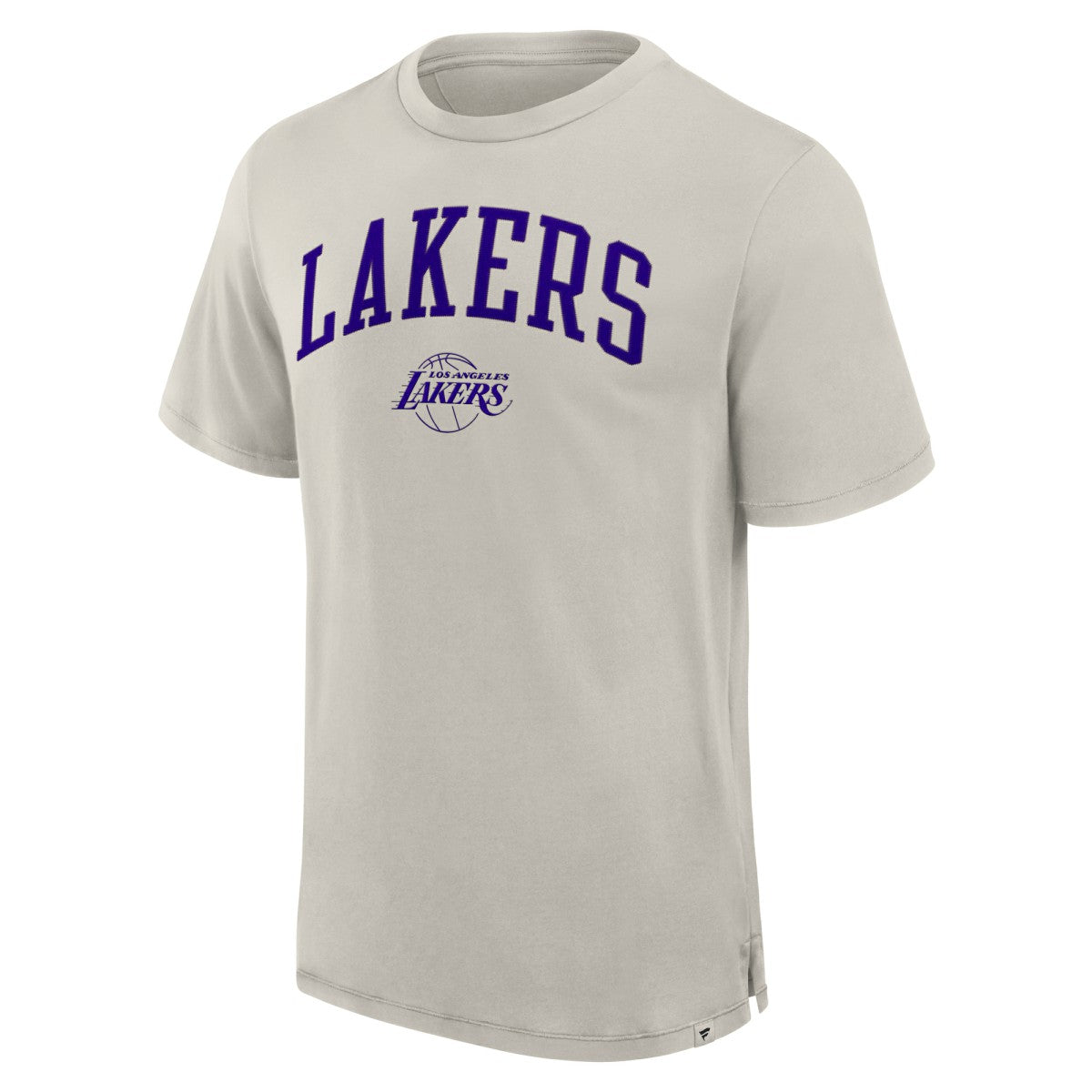 Los Angeles Lakers Crossover Collection Pull Up Jumper Shot Premium T-Shirt - Cream cheap