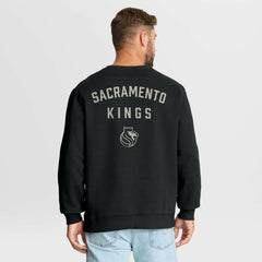 Sacramento Kings Crossover Collection Defensive Rotation Drill Premium Pullover Sweatshirt - Black cheap