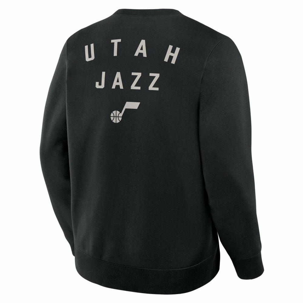 Utah Jazz Crossover Collection Defensive Rotation Drill Premium Pullover Sweatshirt - Black on sale