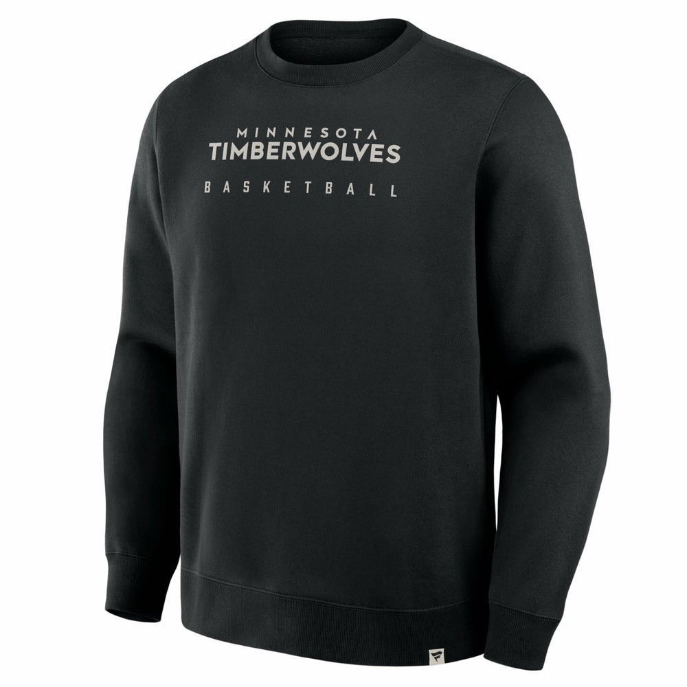 Minnesota Timberwolves Crossover Collection Defensive Rotation Drill Premium Pullover Sweatshirt - Black for sale