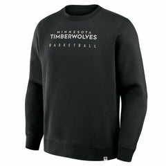 Minnesota Timberwolves Crossover Collection Defensive Rotation Drill Premium Pullover Sweatshirt - Black for sale