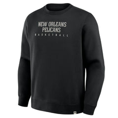 New Orleans Pelicans Crossover Collection Defensive Rotation Drill Premium Pullover Sweatshirt - Black discount