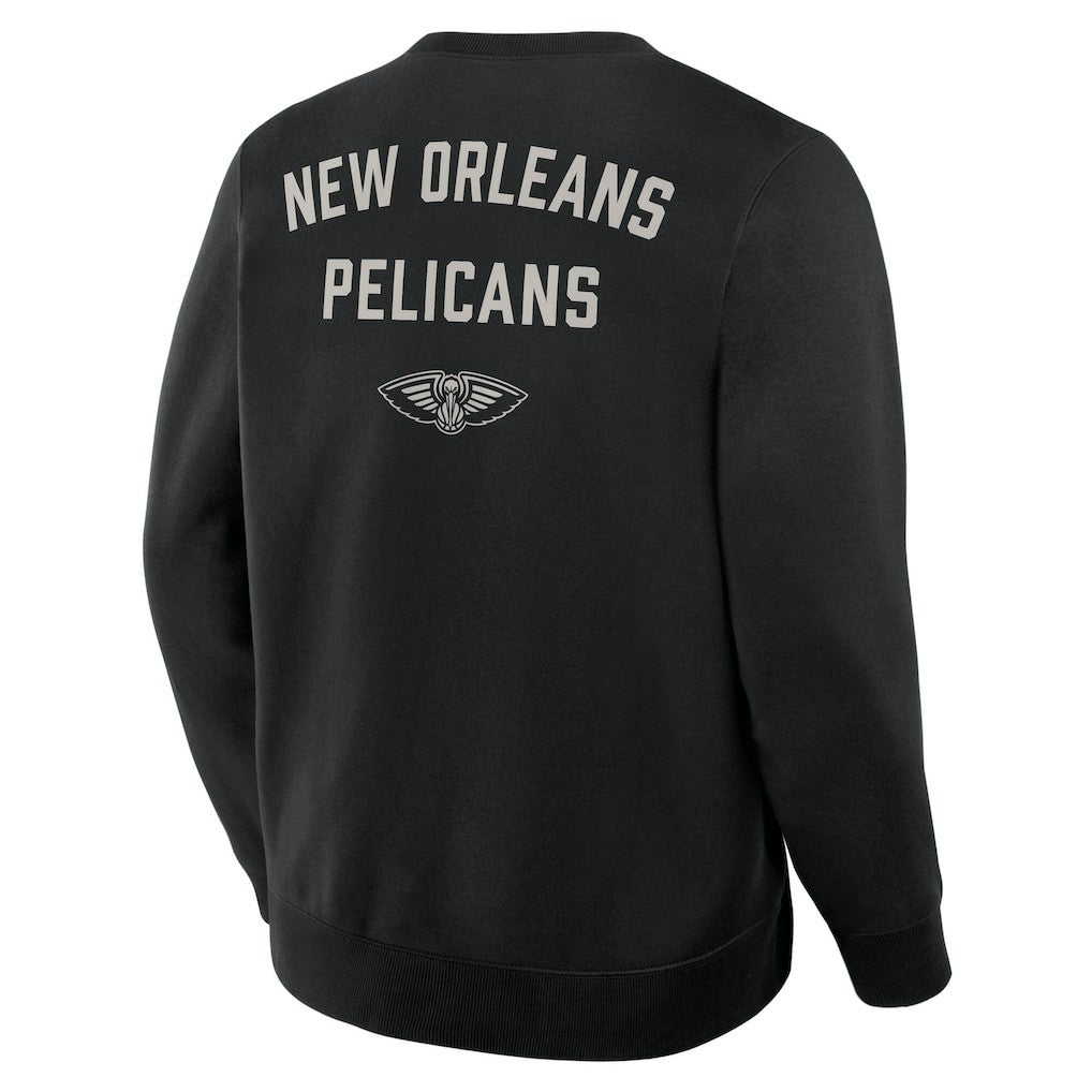 New Orleans Pelicans Crossover Collection Defensive Rotation Drill Premium Pullover Sweatshirt - Black discount