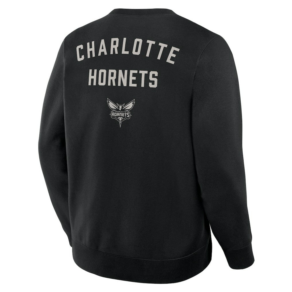 Charlotte Hornets Crossover Collection Defensive Rotation Drill Premium Pullover Sweatshirt - Black online