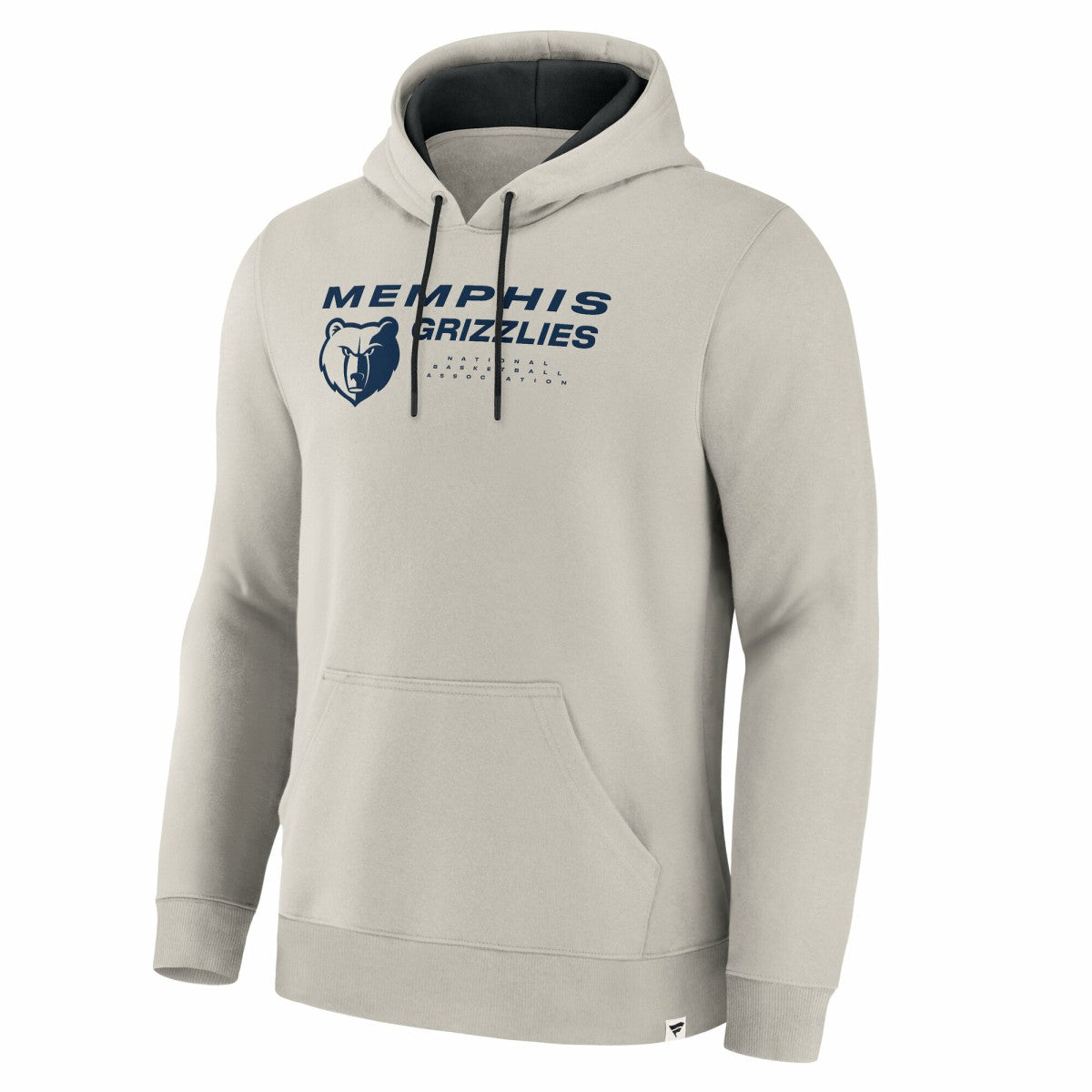 Memphis Grizzlies Crossover Collection Blocked Shot Premium Pullover Hoodie - Off White outlet