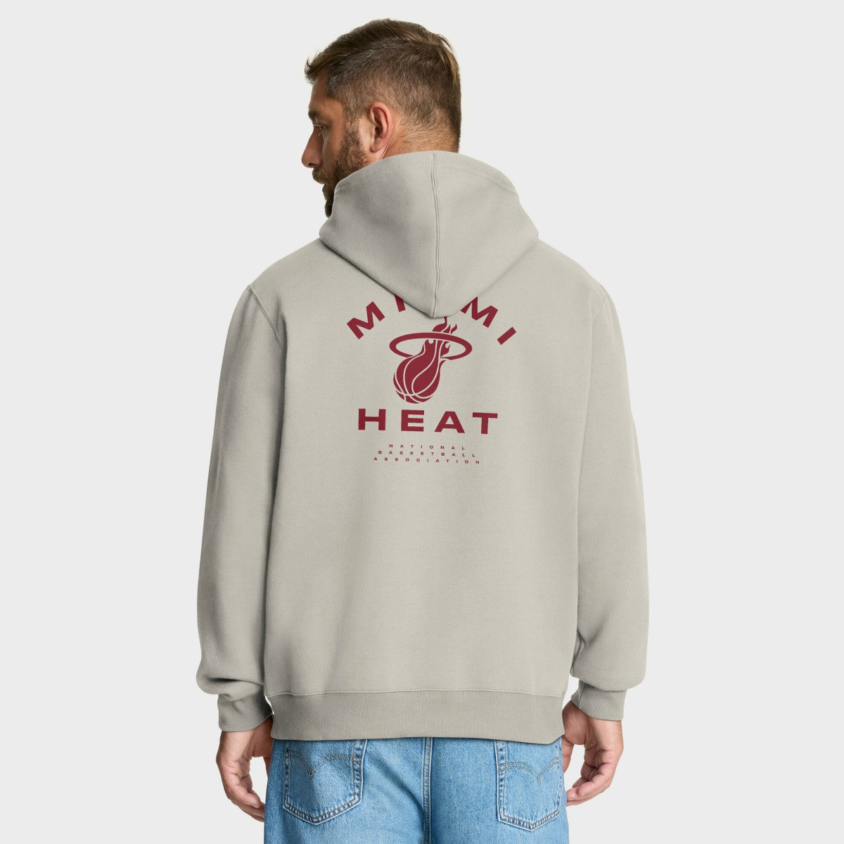 Miami Heat Crossover Collection Blocked Shot Premium Pullover Hoodie - Off White online