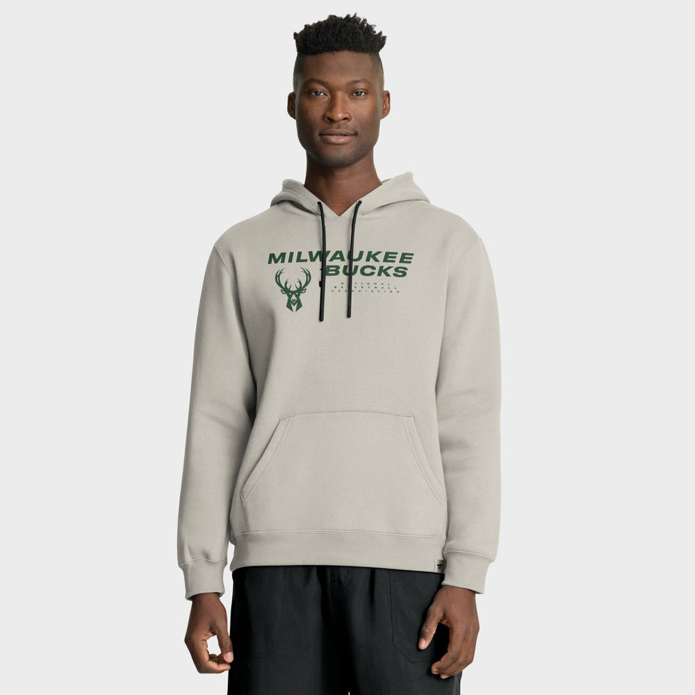 Milwaukee Bucks Crossover Collection Blocked Shot Premium Pullover Hoodie - Off White shop