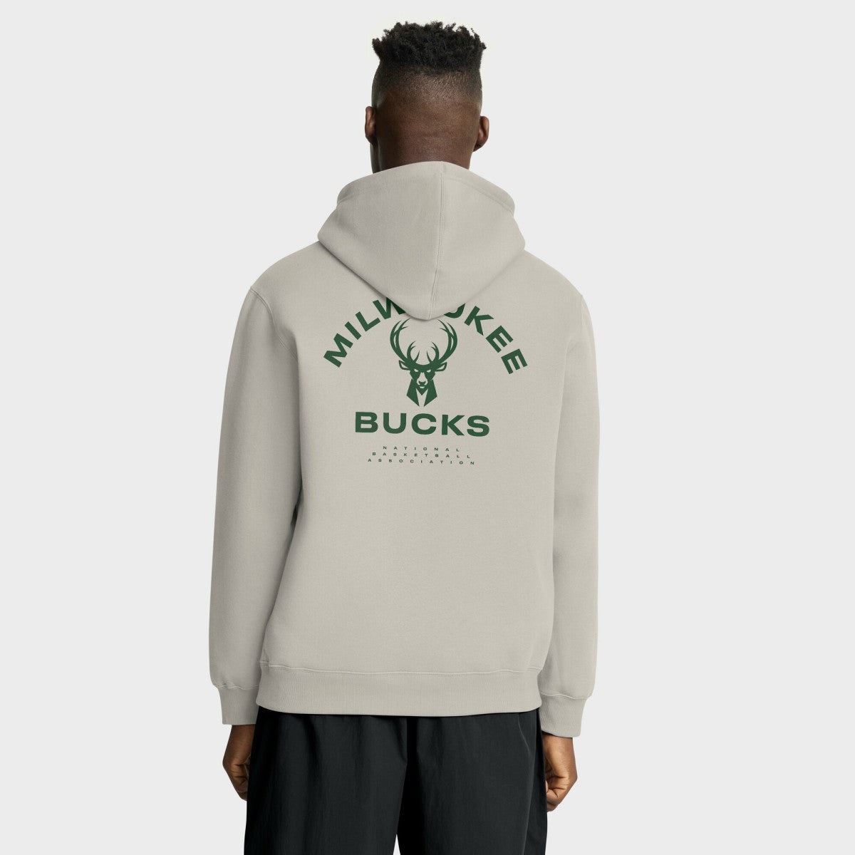 Milwaukee Bucks Crossover Collection Blocked Shot Premium Pullover Hoodie - Off White shop