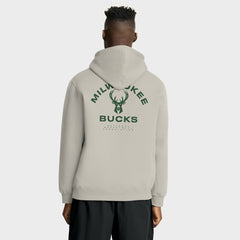 Milwaukee Bucks Crossover Collection Blocked Shot Premium Pullover Hoodie - Off White shop