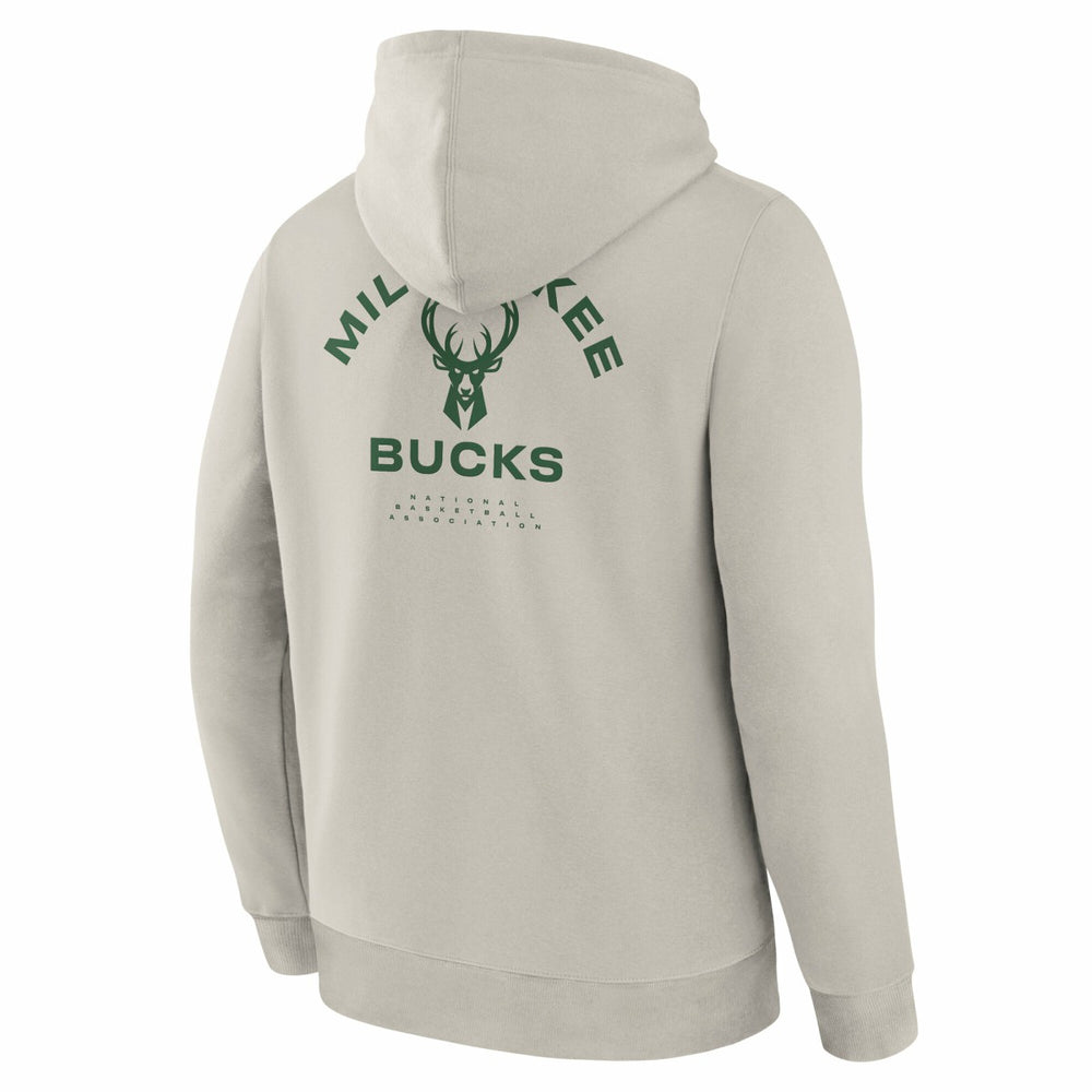 Milwaukee Bucks Crossover Collection Blocked Shot Premium Pullover Hoodie - Off White shop