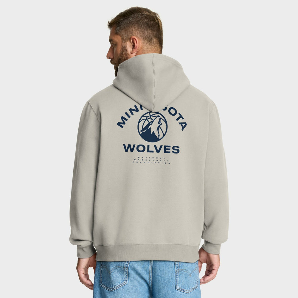 Minnesota Timberwolves Crossover Collection Blocked Shot Premium Pullover Hoodie - Off White online