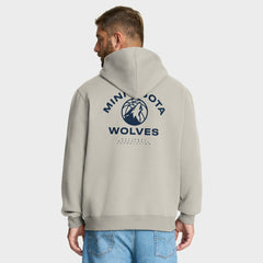 Minnesota Timberwolves Crossover Collection Blocked Shot Premium Pullover Hoodie - Off White online