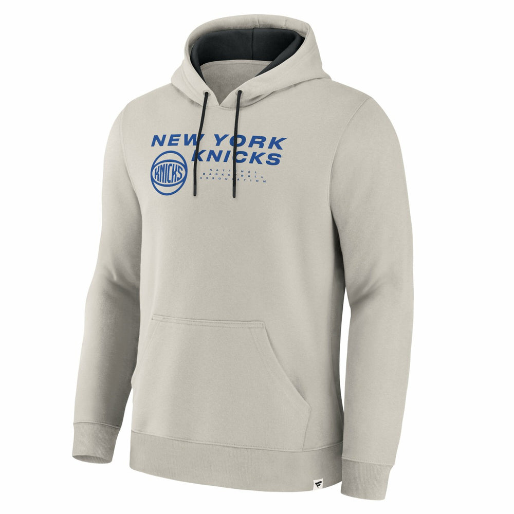 New York Knicks Crossover Collection Blocked Shot Premium Pullover Hoodie - Off White discount