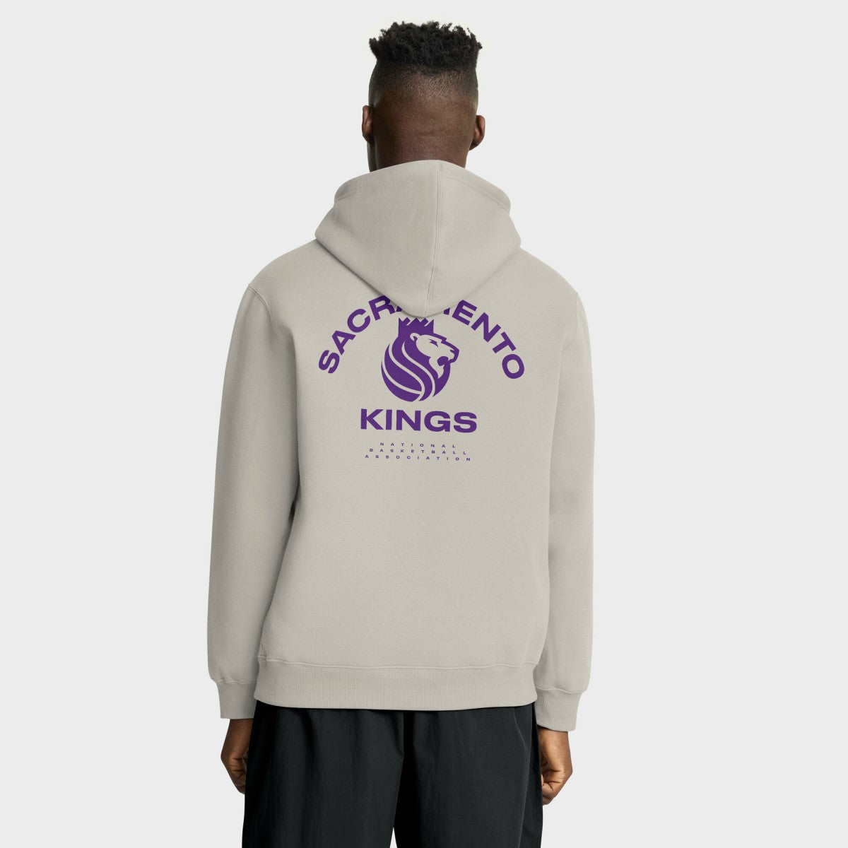 Sacramento Kings Crossover Collection Blocked Shot Premium Pullover Hoodie - Off White outlet