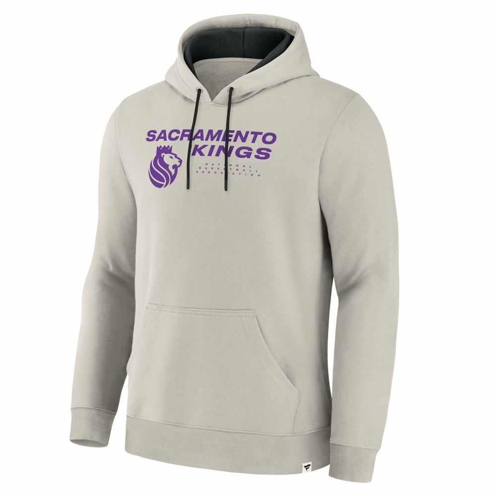 Sacramento Kings Crossover Collection Blocked Shot Premium Pullover Hoodie - Off White outlet