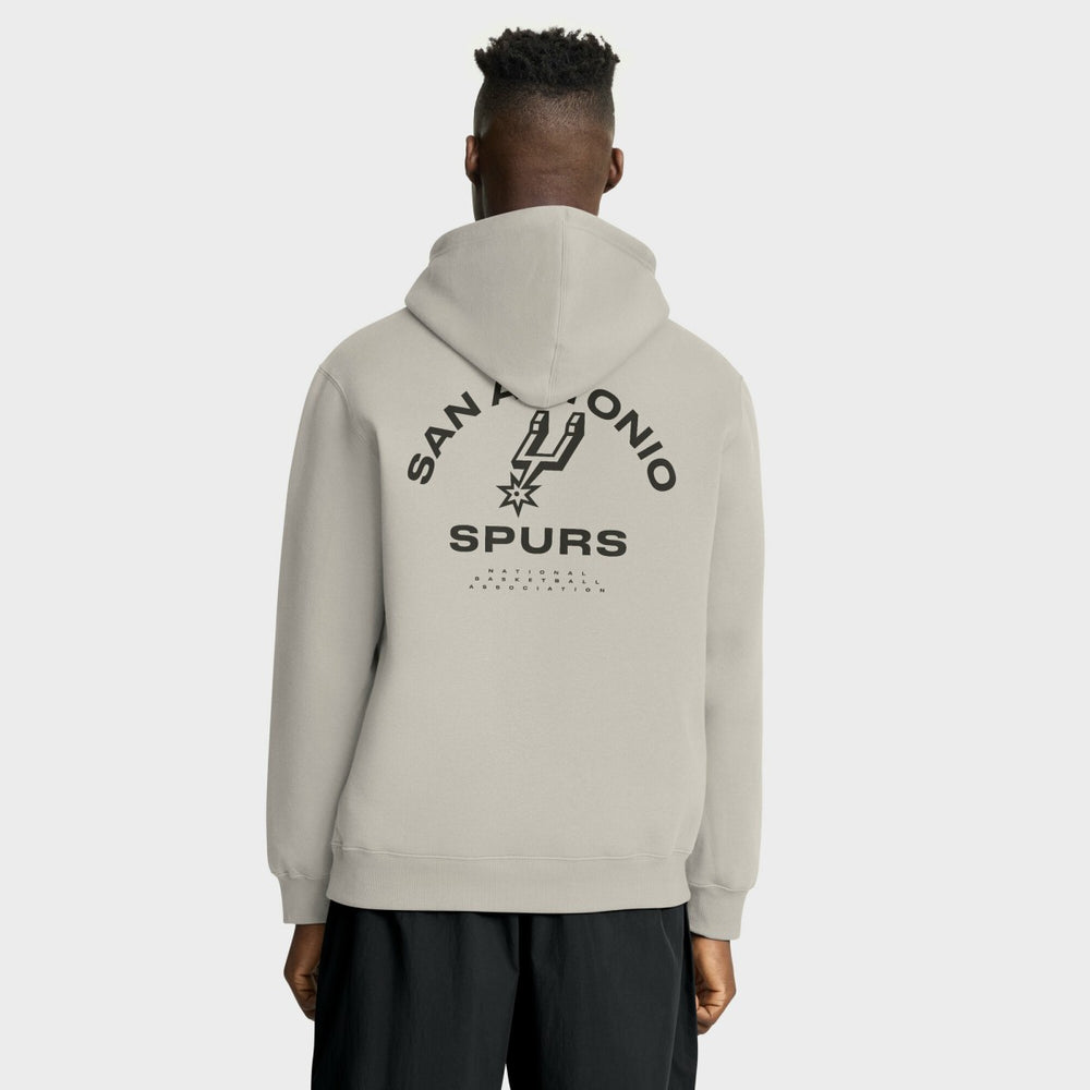 San Antonio Spurs Crossover Collection Blocked Shot Premium Pullover Hoodie - Off White shop