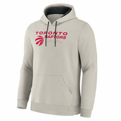 Toronto Raptors Crossover Collection Blocked Shot Premium Pullover Hoodie - Off White shop