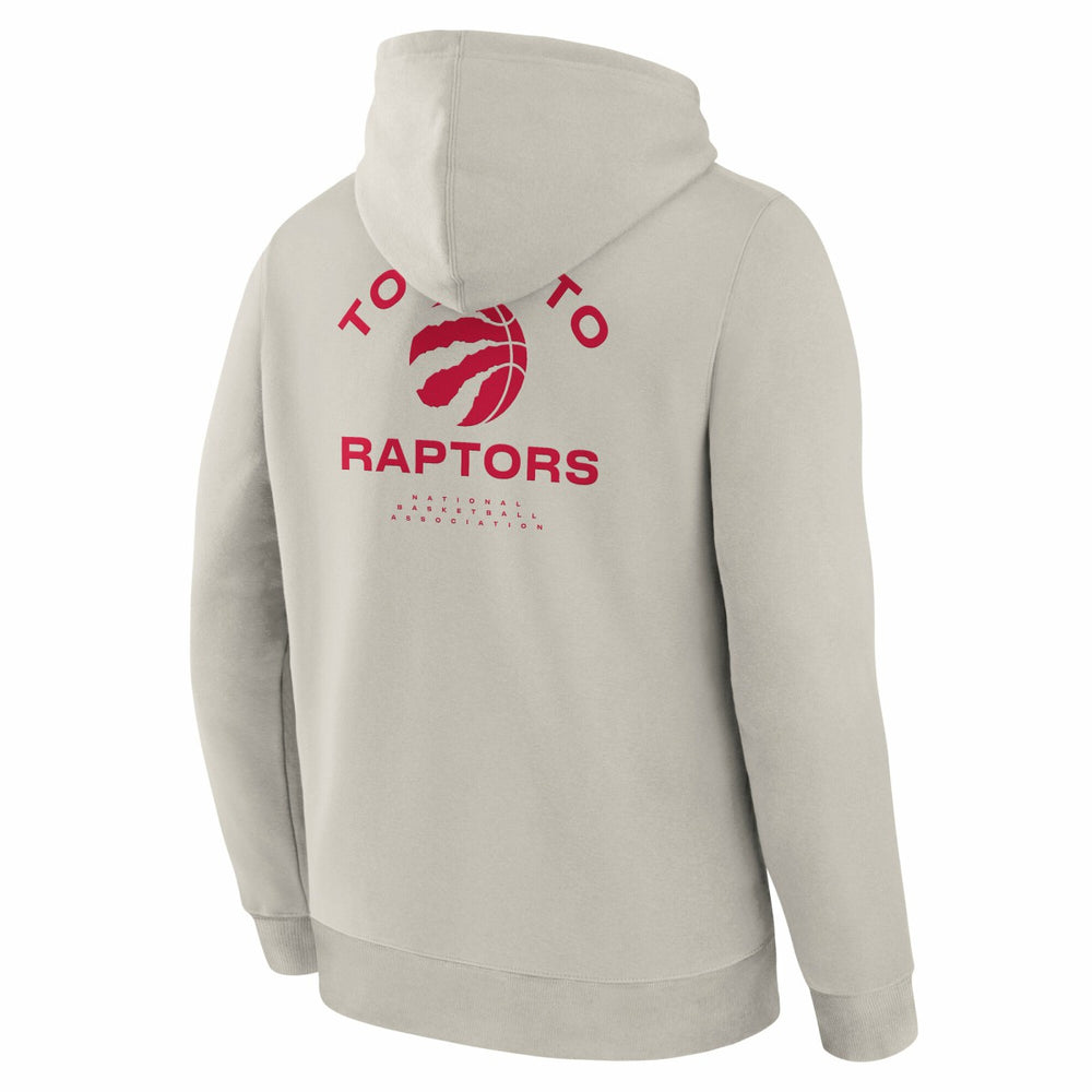 Toronto Raptors Crossover Collection Blocked Shot Premium Pullover Hoodie - Off White shop
