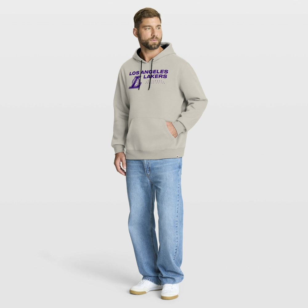 Los Angeles Lakers Crossover Collection Blocked Shot Premium Pullover Hoodie - Off White for sale