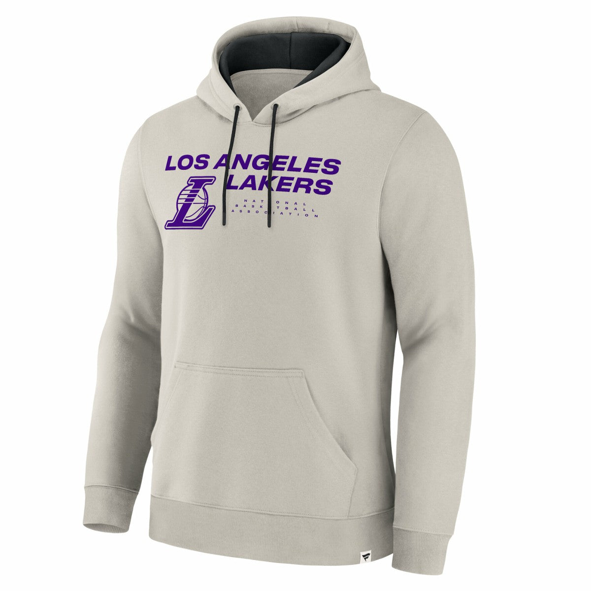 Los Angeles Lakers Crossover Collection Blocked Shot Premium Pullover Hoodie - Off White for sale