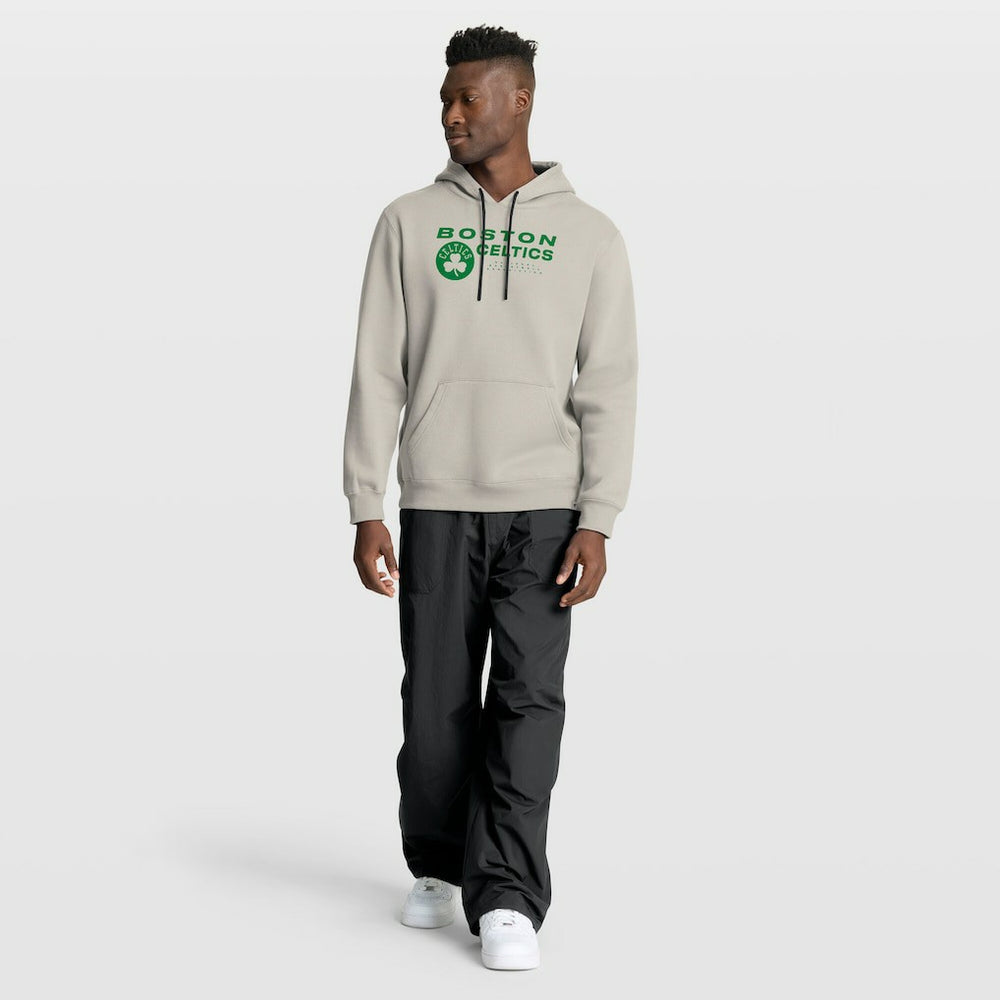 Boston Celtics Crossover Collection Blocked Shot Premium Pullover Hoodie - Off White on sale