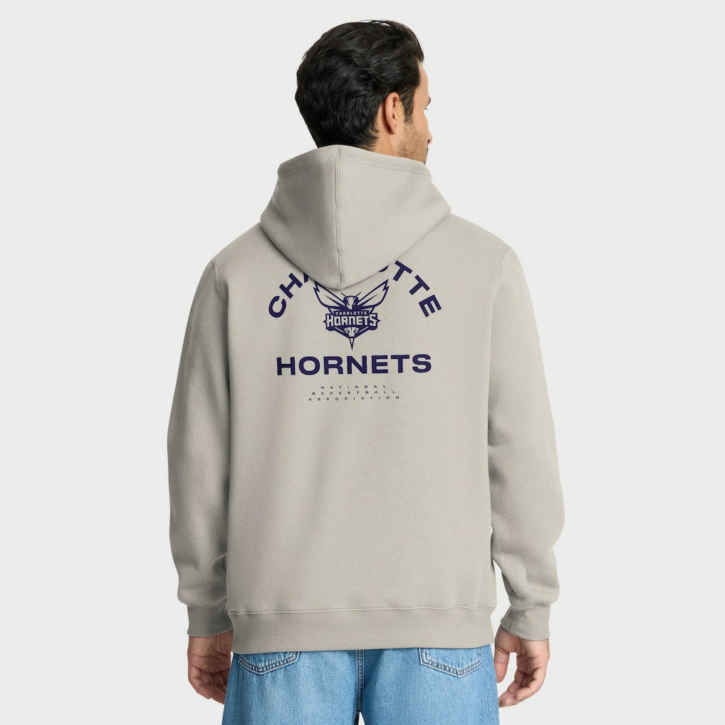 Charlotte Hornets Crossover Collection Blocked Shot Premium Pullover Hoodie - Off White sale