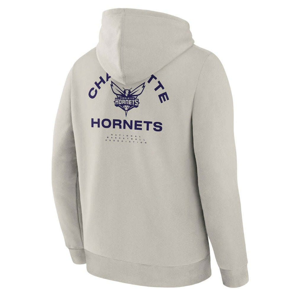 Charlotte Hornets Crossover Collection Blocked Shot Premium Pullover Hoodie - Off White sale