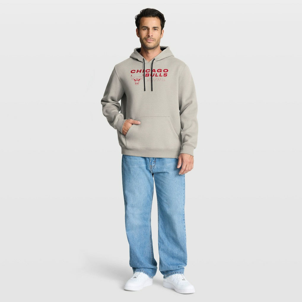 Chicago Bulls Crossover Collection Blocked Shot Premium Pullover Hoodie - Off White cheap