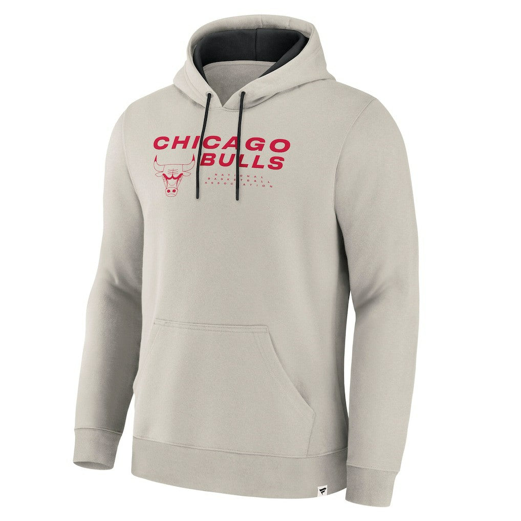 Chicago Bulls Crossover Collection Blocked Shot Premium Pullover Hoodie - Off White cheap