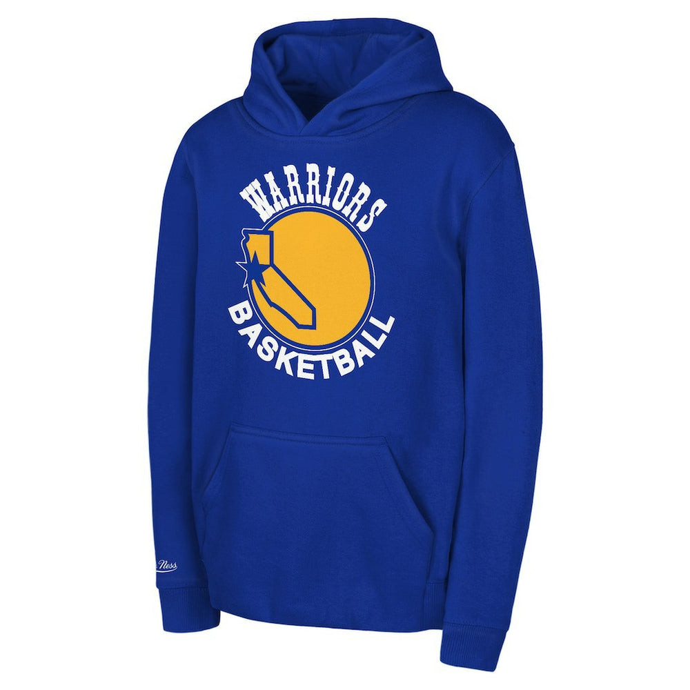 Golden State Warriors Preschool Retro Logo Pullover Hoodie sale - Royal for sale