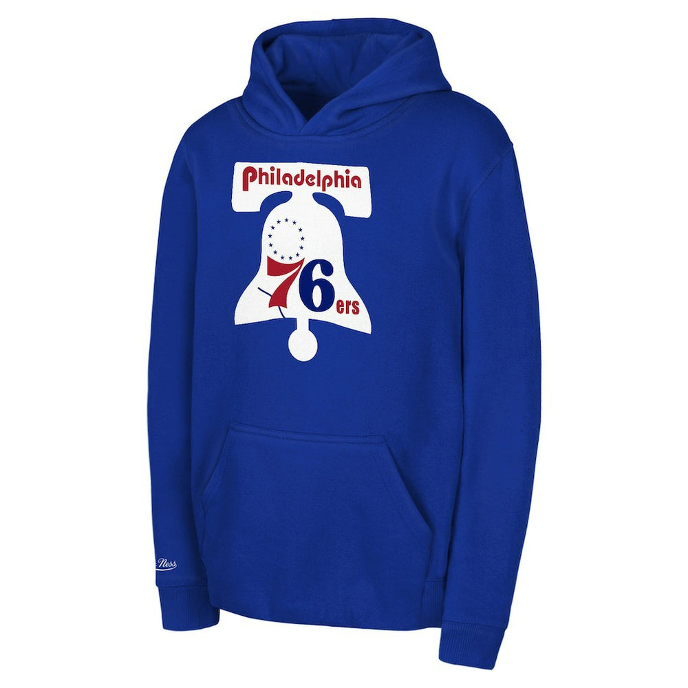 Philadelphia 76ers Preschool Retro Logo Pullover Hoodie - Royal shop