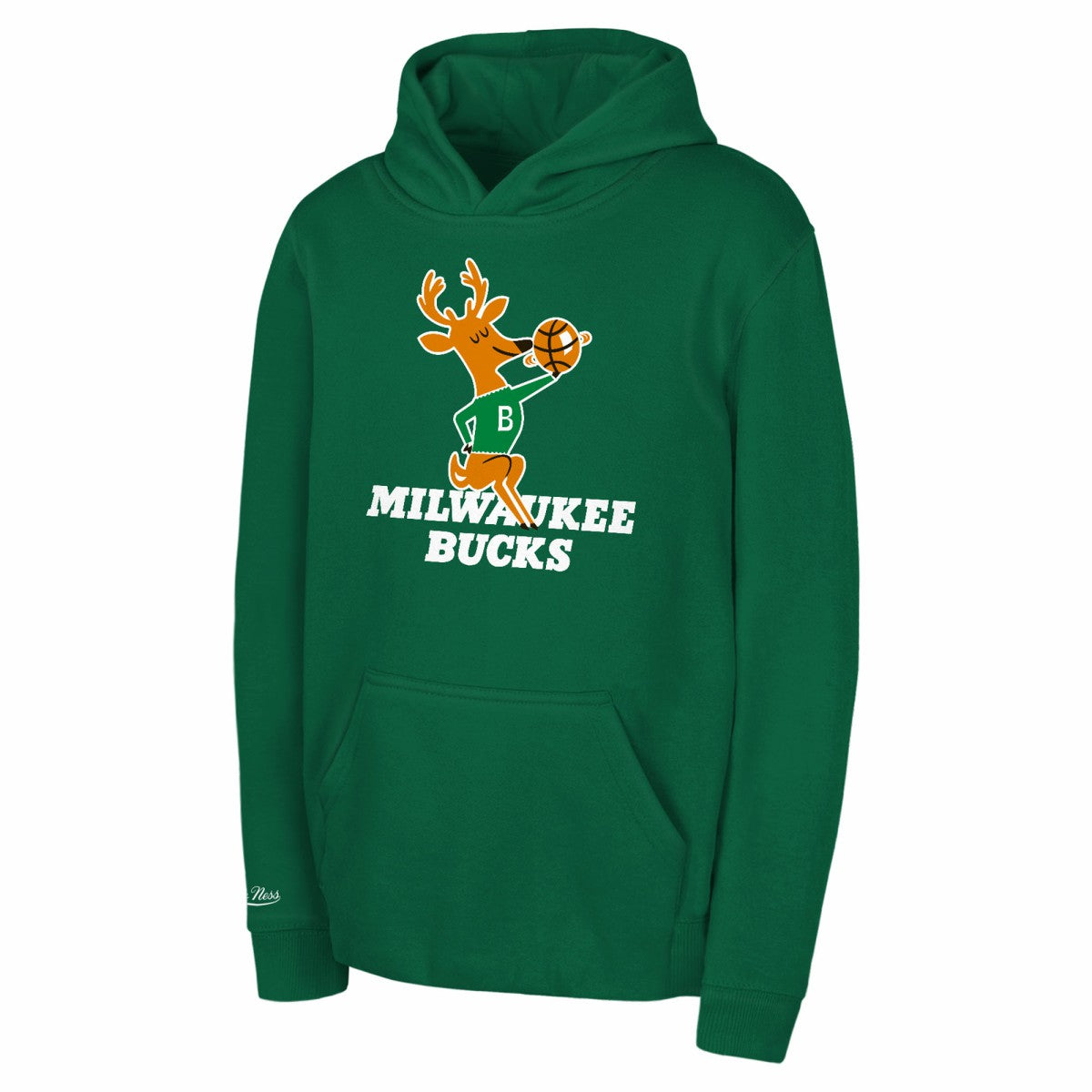 Milwaukee Bucks Preschool Retro Logo Pullover Hoodie - Green outlet