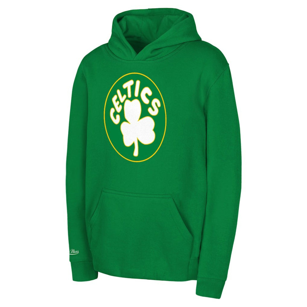 Boston Celtics Preschool Retro Logo Pullover Hoodie - Kelly Green outlet