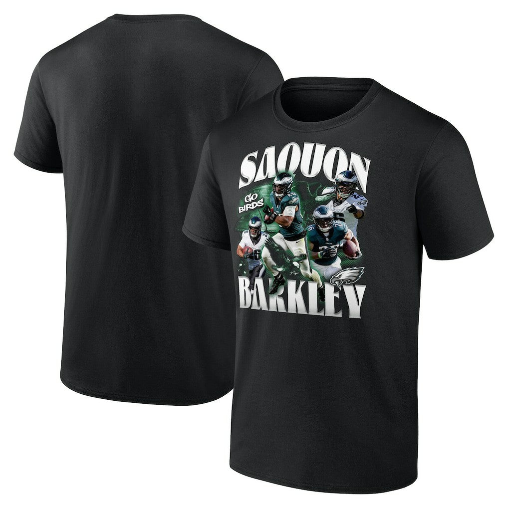 Saquon Barkley Philadelphia Eagles Notorious T-Shirt - Black sale