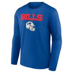 Keon Coleman Buffalo Bills Team Wordmark Name & Number Long Sleeve T-Shirt - Royal discount