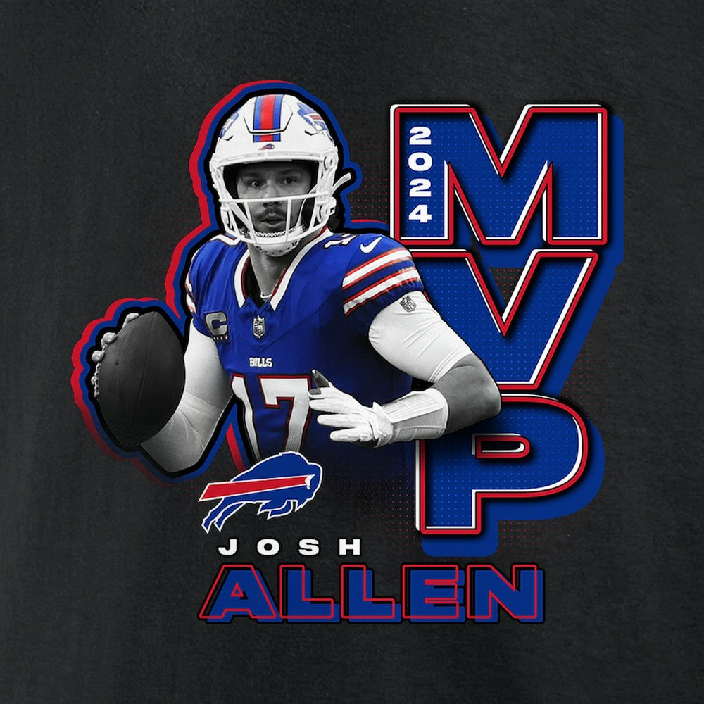 Josh Allen Buffalo Bills 2024 NFL MVP T-Shirt - Black outlet