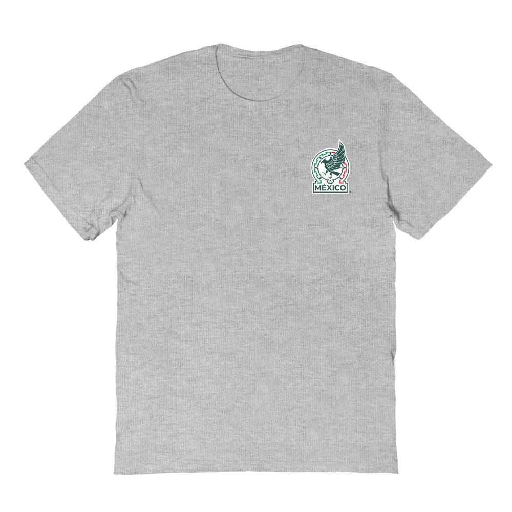 Mexico National Team Vive La Fete Women's Impressions Artwork T-Shirt - Heather Gray sale