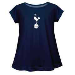 Tottenham Hotspur Vive La Fete Girls Youth Color Badge A-Line Top - Navy for sale