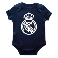 Real Madrid Vive La Fete Infant Color Badge Bodysuit Discount - Navy