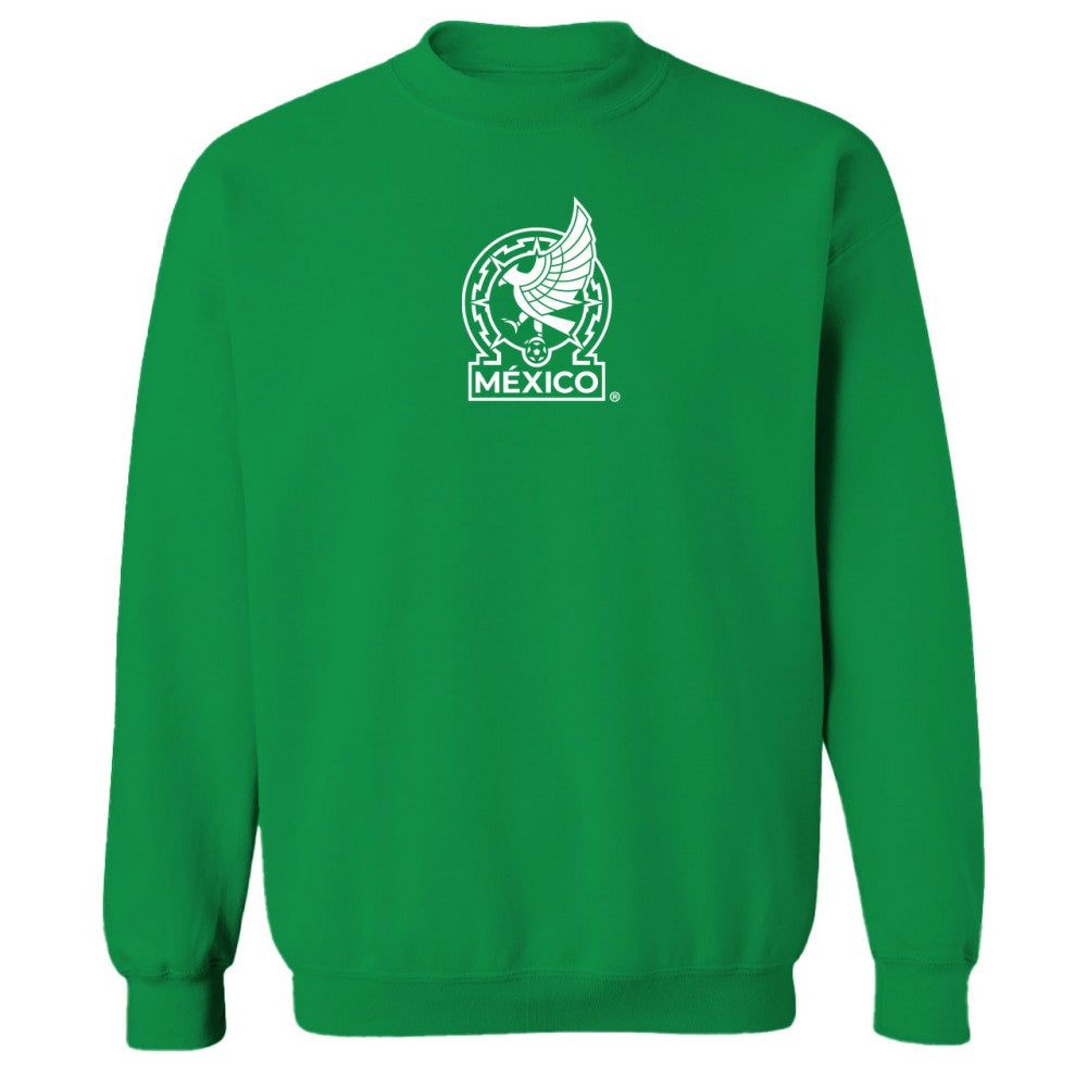 Mexico National Team Vive La Fete Women's Color Badge Pullover Sweatshirt - Green cheap